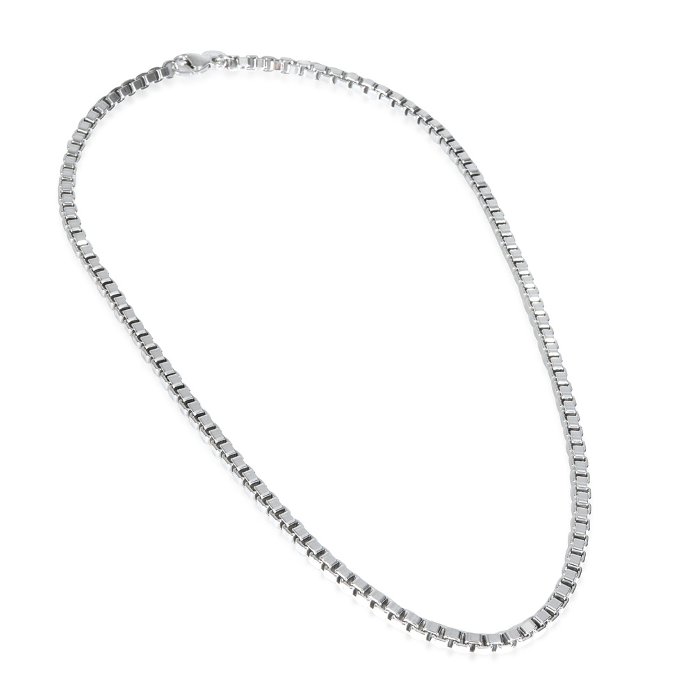 Tiffany & Co. Sterling Silver  Venetian Link Necklace - Picture 2 of 2